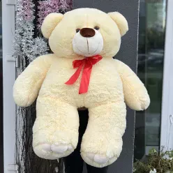 М'яка іграшка «Ведмедик Ветли» 130 см (бежевий)