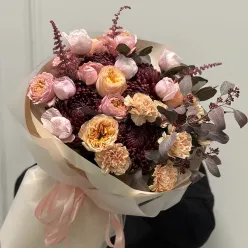 Букет квітів «Dusty Rose»