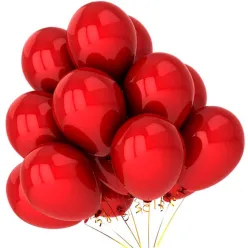 21 гелиевый шарик »красный»