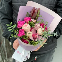 Букет квітів «Шепіт серця»