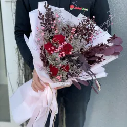 Авторський букет сухоцвітів «Фенікс»