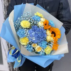 Авторський букет квітів «Home»