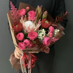 Осінній авторський букет | розмір S