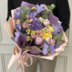 Осінній букет квітів «Leaf Charm»