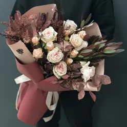 Авторський букет квітів «Aurora»