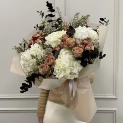 Букет квітів «Latte»