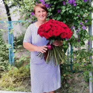 51 червона троянда 60 см