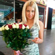 51 троянда мікс «червоно-біла» 60 см