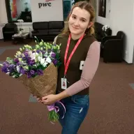 19 рожевих еустом