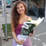 21 біла троянда 50 см