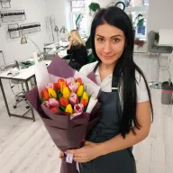 25 тюльпанів мікс (3 кольори)