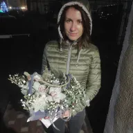 Зимова композиція «Північне сяйво»