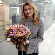 Зимова композиція «Мандарин»