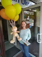 М'яка іграшка «Бежевий зайчик»