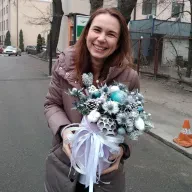 Зимова композиція «Сніговий день»