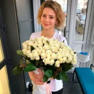 101 біла троянда