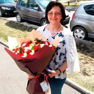 101 троянда мікс червоно-біла 50 см