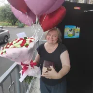 101 троянда мікс червоно-біла 50 см