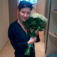 21 біла троянда 80 см