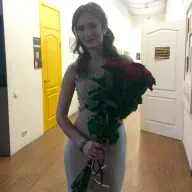 51 красная роза 80 см