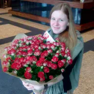 31 красная роза спрей