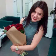 25 червоних троянд 50 см