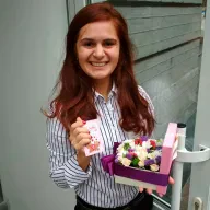 Коробка з квітами 1 | розмір S