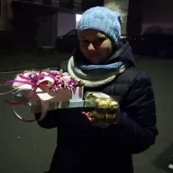 Коробка з квітами 1 | розмір S