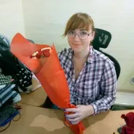 11 троянд мікс червоно-білі 50 см