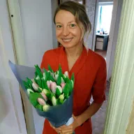 33 тюльпана мікс (3 кольори)