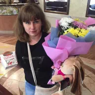 Букет з 5 хризантем мікс